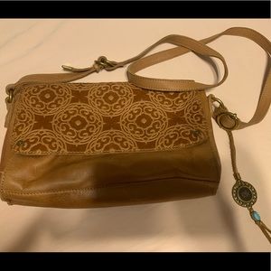 The Sac crossbody purse. Genuine leather